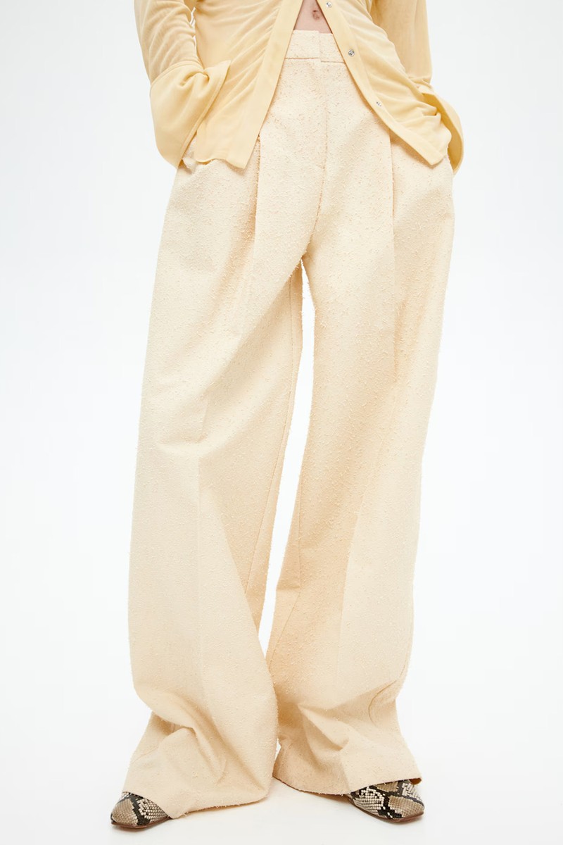 Wide Tailored Trousers