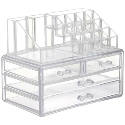 Dade 4 Drawer Cosmetic Makeup Organiser from Rebriliant