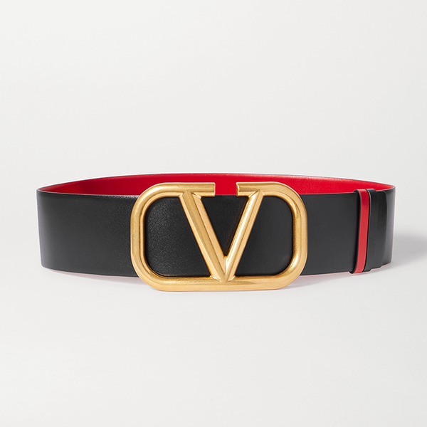 Reversible Leather Waist Belt from Valentino