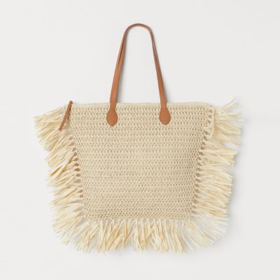 Paper Straw Shopper from H&M