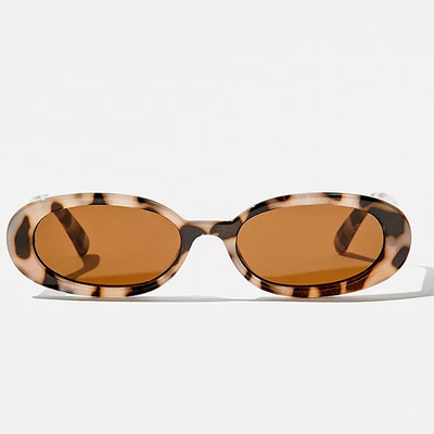 Outta Love Oval Tortoiseshell-Acetate Sunglasses from Le Specs