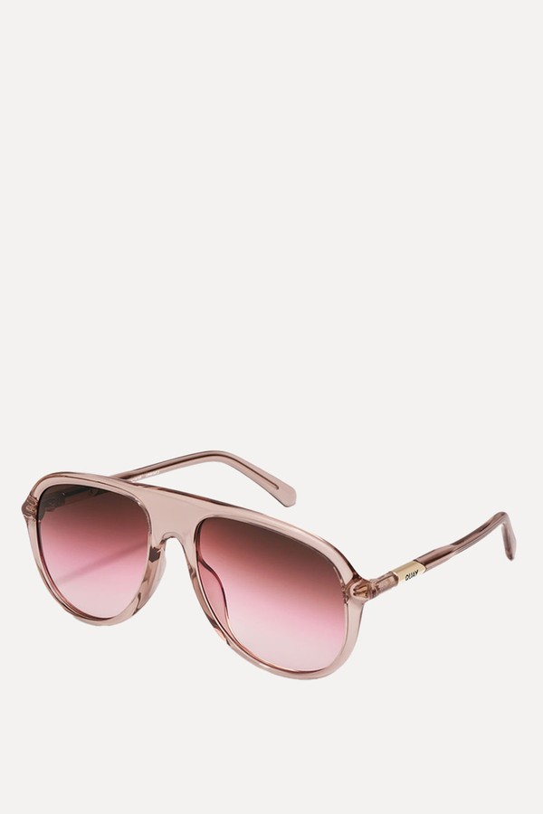 Chart Topper Aviator Sunglasses from Quay
