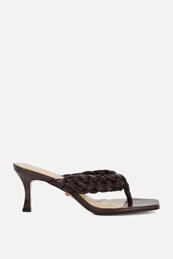 More Weave Kitten Heeled Sandals from Dune London