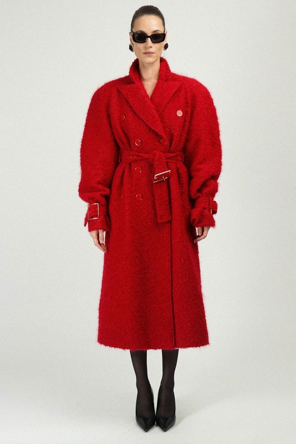 Signature Oversized Raglan Puffy Coat from Rowen Rose