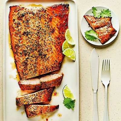 Soy, Chilli & Ginger Marinated Salmon
