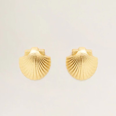 Shell Earrings from Mango