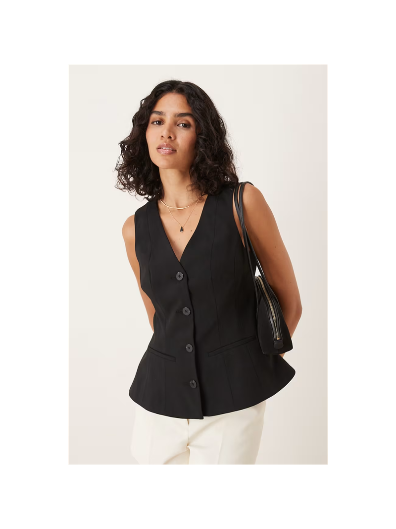 Peplum Waistcoat from  ASOS DESIGN