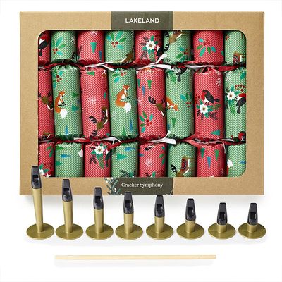 8 Cracker Symphony Handmade Musical Christmas Crackers from Lakeland 