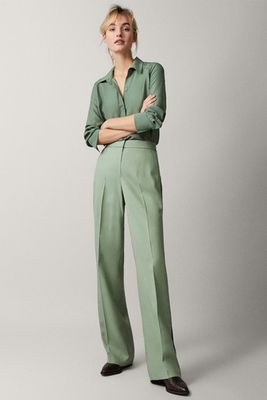 Wide Fit Trousers from Massimo Dutti