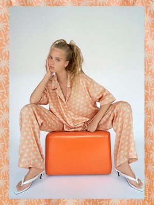Printed Pyjama-Style Trousers, £25.99 | Zara