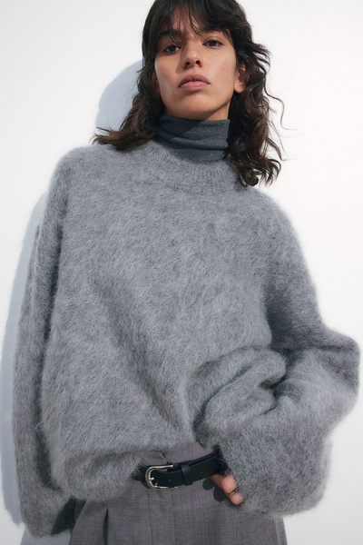 Oversized Mohair-Blend Jumper from H&M