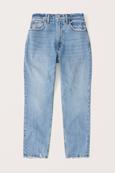Curve Love High Rise Mom Jean from Abercrombie & Fitch