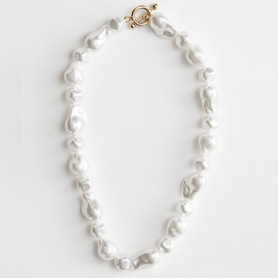 Organic Pearl Bead Necklace from & Other Stories