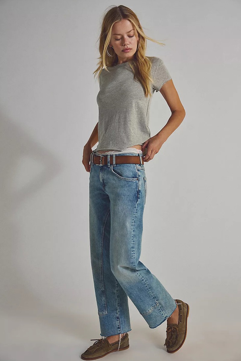 We The Free Risk Taker Mid-Rise Jeans