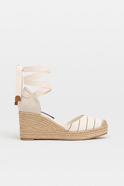 Jute Wedge Espadrilles from Stradivarius