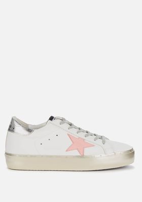 Hi Star Leather Flatform Trainers from Golden Goose Deluxe Brand