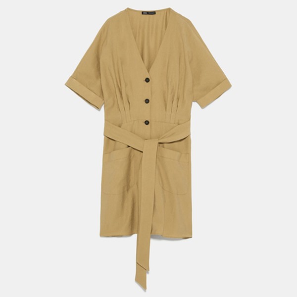 Button-Up Dress from Zara