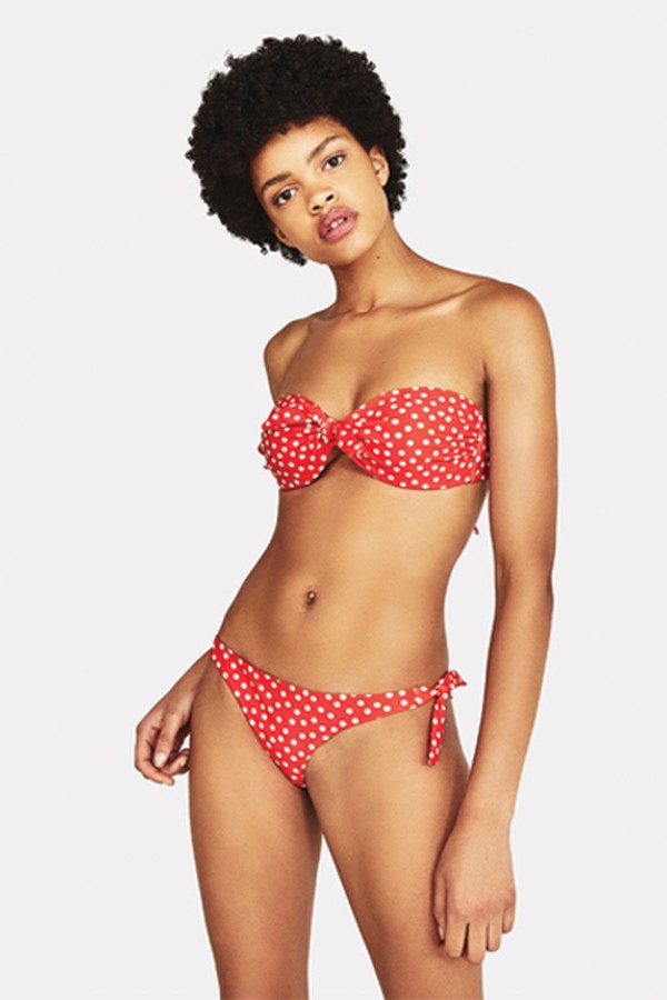 Polka Dot Bikini Set from Bershka