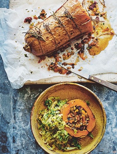 Stuffed Whole Squash