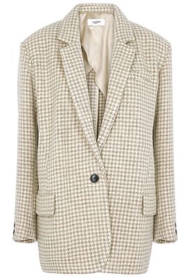 Kaito Houndstooth Wool Blazer from Isabel Marant Étoile