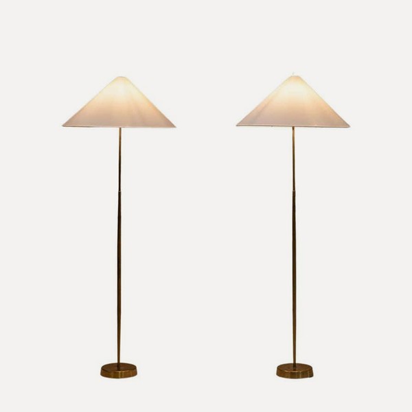 Midcentury Brass Floor Lamps from 1st Dibs