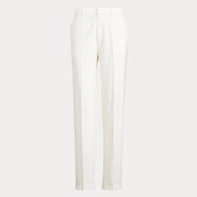 Wool Straight-Leg Trouser