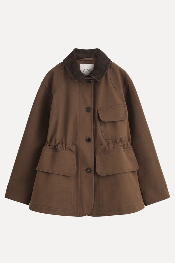 Suede-Collar Field Jacket from COS