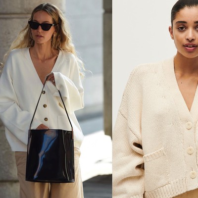 The Round Up: Cream Cardigans