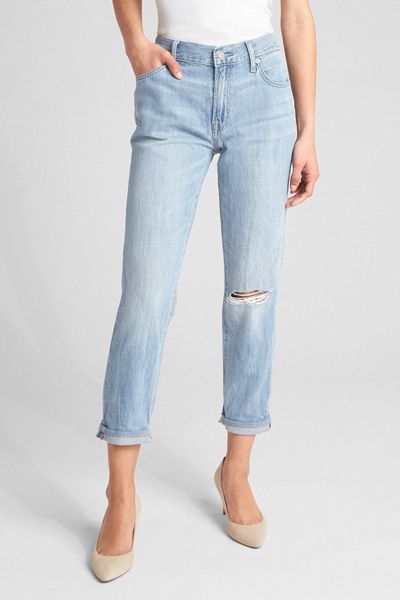 Wearlight Mid Rise Best Girlfriend Jeans from GAP