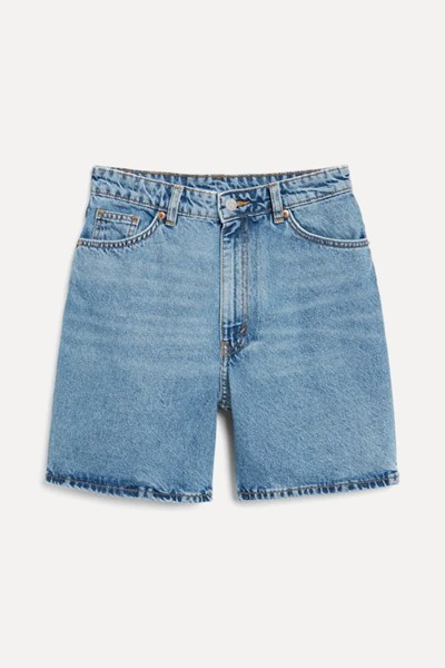 High Waist Denim Shorts from Monki