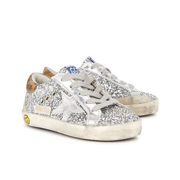 Superstar Glittered Sneakers from Golden Goose