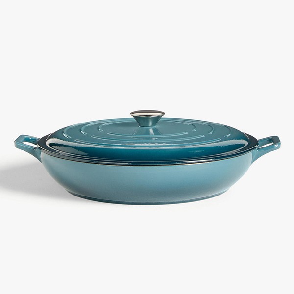 Cast Iron Shallow Casserole Dish from John Lewis & Partners