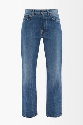 Montero Mid-Rise Straight-Leg Jeans from The Row