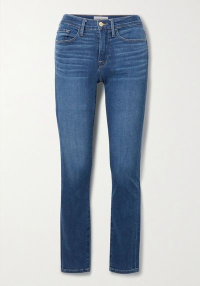 Le Skinny De Jeanne Mid-Rise Jeans from Frame