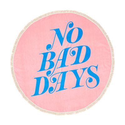 No Bad Days Giant Circle Towel from Ban.Do