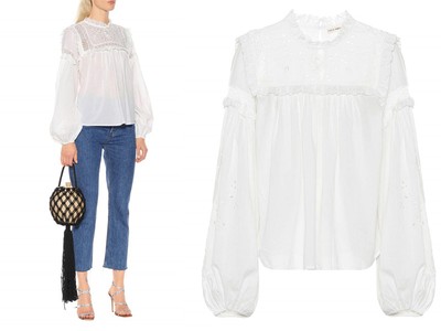 Vero Cotton Blouse from Ulla Johnson