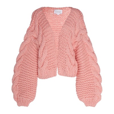 Cable-Knit Wool Cardigan from I Love Mr Mittens