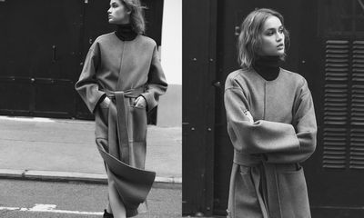 Double Faced Wool Blend Coat, £189 | Zara
