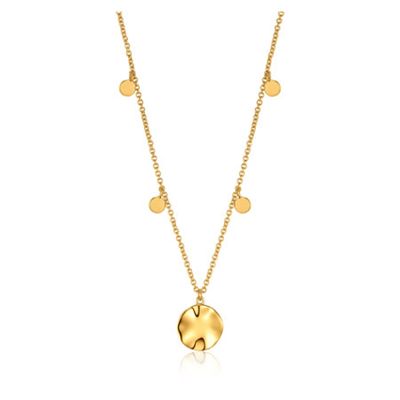 Ripple Drop Discs Necklace from Ania Haie