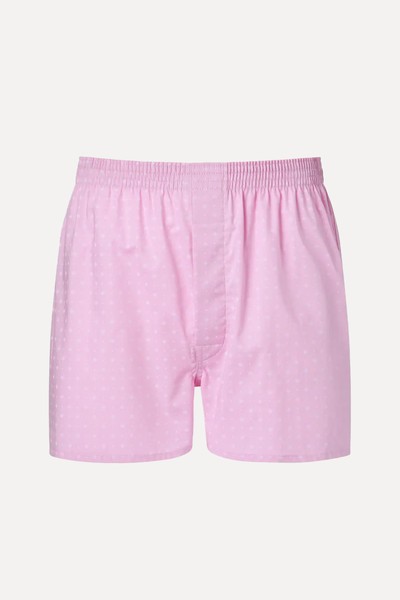 Woven Patterned Boxer Shorts from Uniqlo