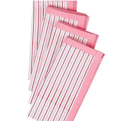 Pink Stripe Napkin from Molly Mahon