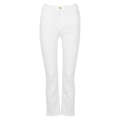 Le High Straight White Jeans from Frame