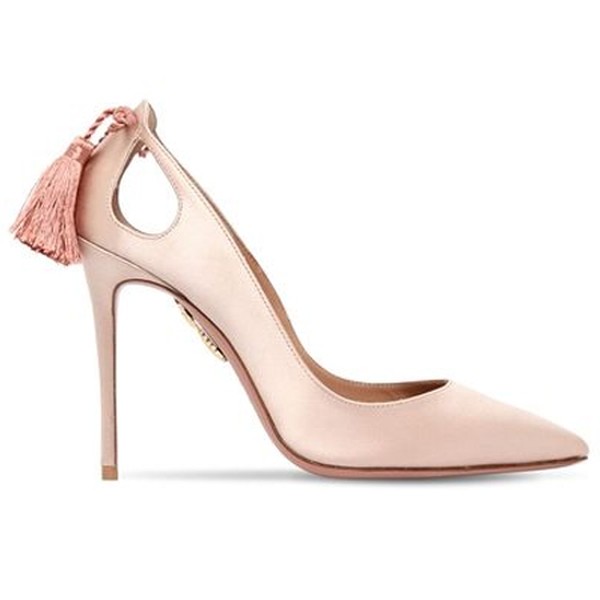 Forever Marilyn Satin Pumps from Aquazzura