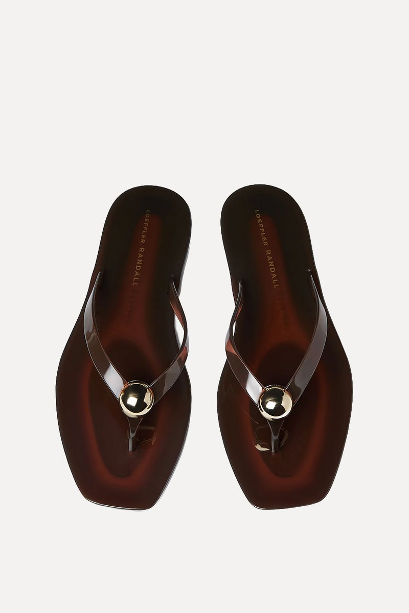 Jovie Jelly Flip Flops from Loeffler Randall