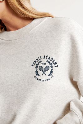Vintage Tennis Sunday Crew from Abercrombie & Fitch