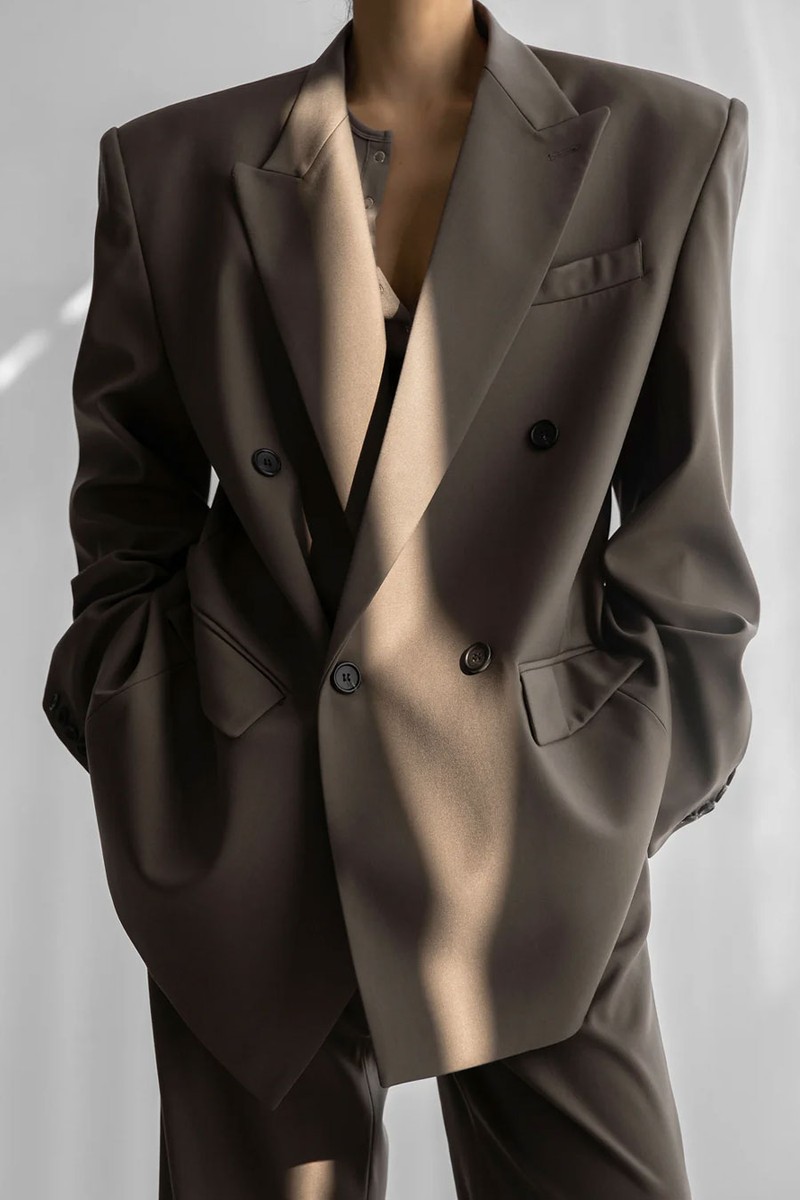 Pallen Double Breasted Blazer from The Frankie Shop