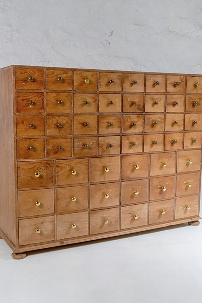 Bank Of Drawers Shop Seed Merchant Cupboard from Greencore Design