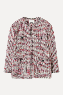 Dianaza Patch-Pocket Bouclé-Tweed Jacket from Isabel Marant