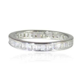 The Finer Baguette Diamond Eternity Ring