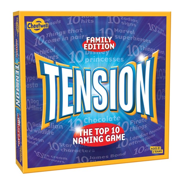 Tension: The Top 10 Naming Game from Cheatwell Games